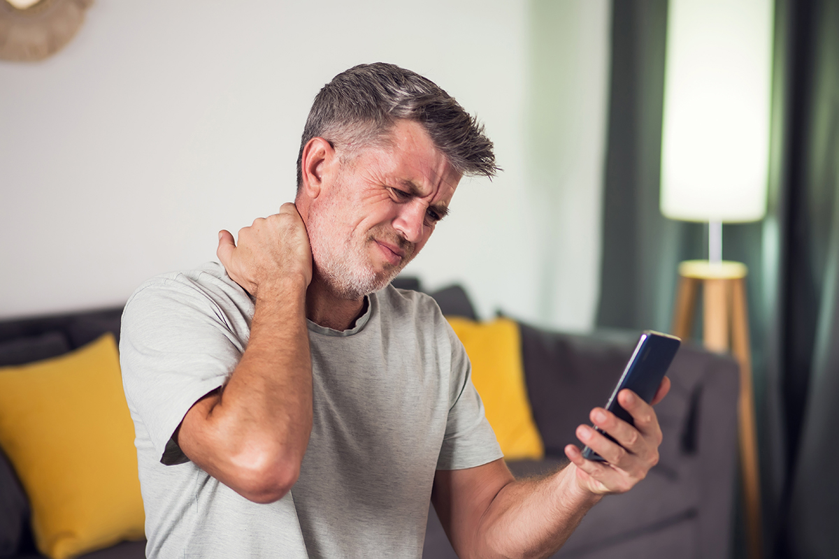 Do You Have Tech Neck? Tips on How to Treat Your Pain